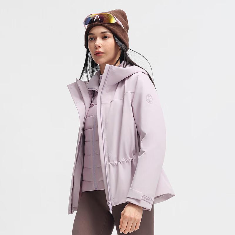 BOSIDENG Urban Outdoor 3-in-1 Hooded Goose Down Jacket B260341316