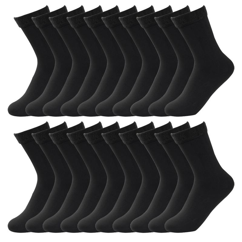 10 Paar Damen Nahtlose Socken Winter Verdicken Warm Einfarbig Socken Zehenabtrennung Atmungsaktiv Haussocken
