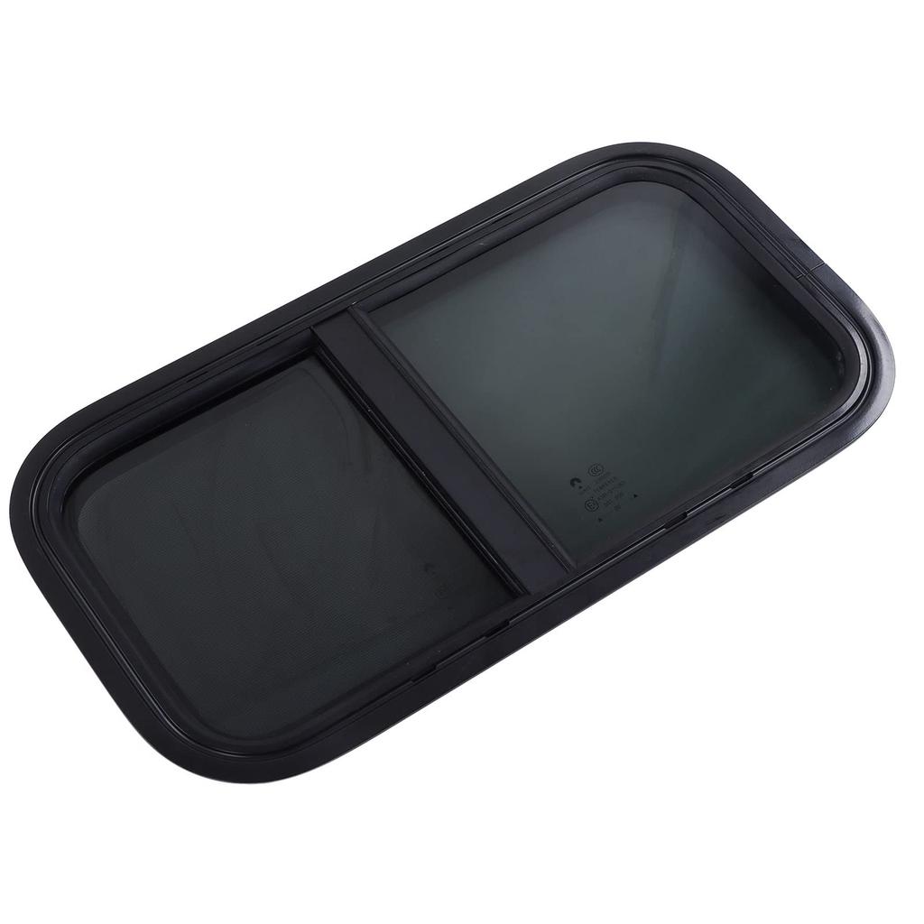 RV Window Screen for and Construction with Vertical and Horizontal Sliding Campers, Trailers, Vehicles, 600x300mm,