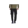 Adidas Solid Color Stylish Trim Outdoor Cargo Pants Men Pants Black IC7994
