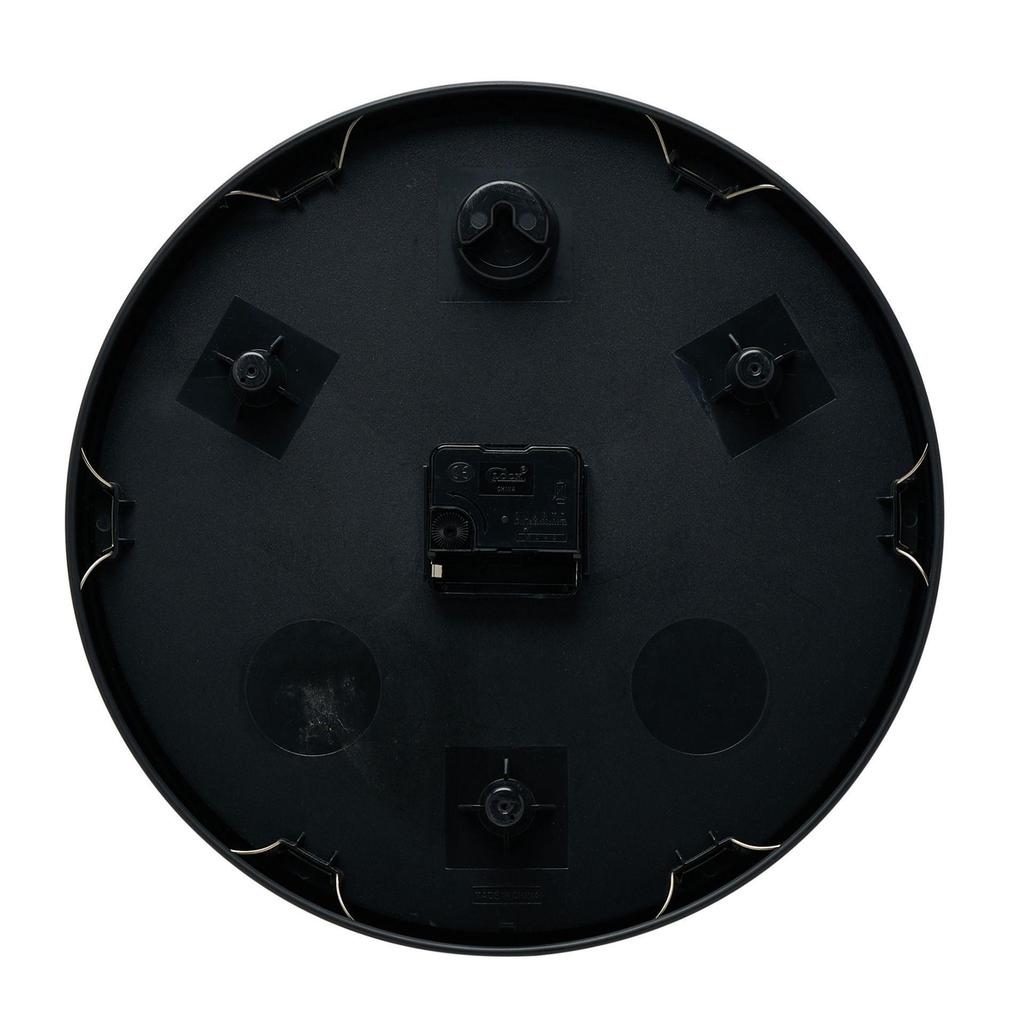 Interval Metal Wall Clock 32cm - Black