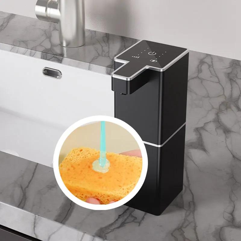 Индукционная мыльница Электрическая пеномойка Автоматическая индукционная мыльница Настенный пенодиспенсер 400 мл