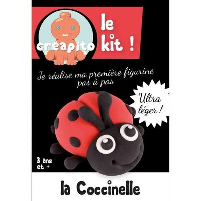 MegaCréa DIY - Child Modeling Clay Kit Creapito The Ladybug