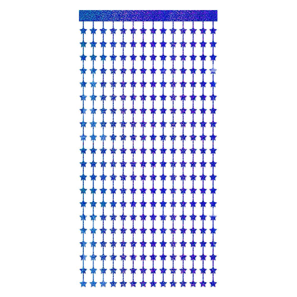 Sternförmige Fransen Vorhänge Geeignet für den täglichen Gebrauch, Hochzeiten und Geburtstagsfeiern