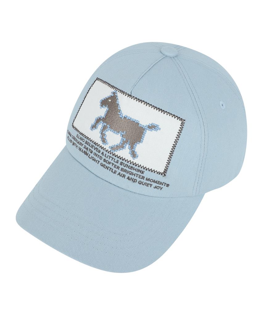 ILLIGO Pony Patch Ball Cap Blue