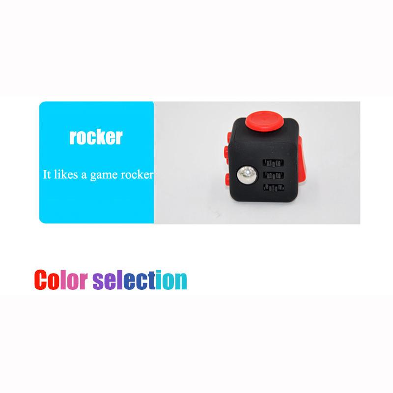 Fidget Cube სტრესის შფოთვის წნევის შესამსუბუქებელი სათამაშო შესანიშნავია უფროსებისთვის და ბავშვებისთვის [საჩუქარი იდეა] [დასვენების სათამაშო] [სტრესის მომხსნელი] [რბილი მასალა]