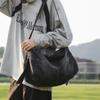 Couple's Denim Crossbody Bags  Large Capacity  Versatile Shoulder Bag  Single Shoulder Bag  Pendular Fashion  Retro Youth  Washed  Versatile  Oxford
