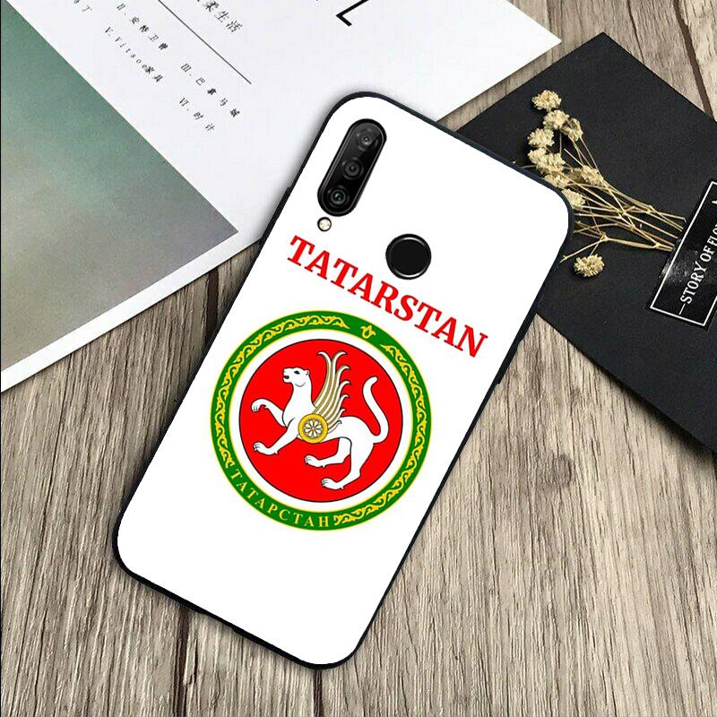 Flagge Wappen von Tatarstan Für Huawei Nova 11 9 10 SE Y70 Y60 Y90 Y61 Y91 Y73 Y72 12i 11i 8i P30 P40 Lite P60 Pro Hülle