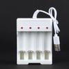USB 5th And 7th Battery Chargers Rechargeable Fast Charging Tool 4-slot Battery Charger Adapter