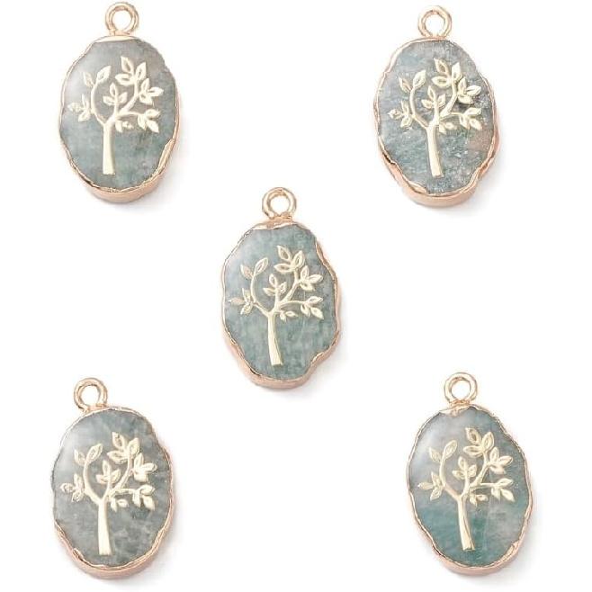 LiQunSweet 10 Pcs Genuine Amethyst Semi-Precious Gemstone Quartz Stone Heart Shape Pendants Bulk for Women Jewelry Necklace Making Findings