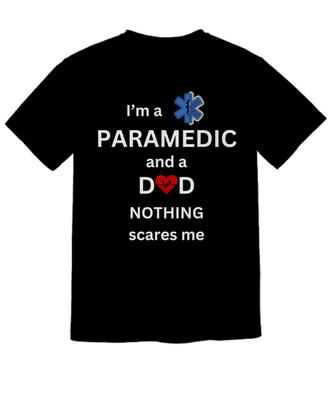 Paramedic Dad T-Shirt and Kids Tshirt, Emergency Medical Services Gift