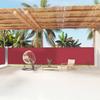 Vidaxl Retractable Side Awning, Red, 160X1200 Cm