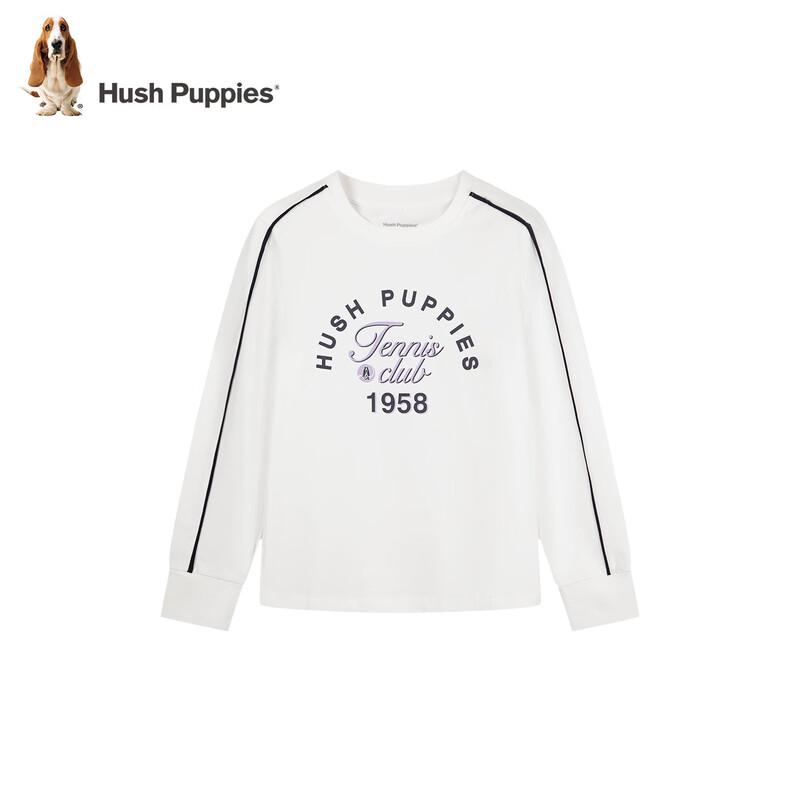 Hush Puppies Girls' Long Sleeve Round Neck T-shirt