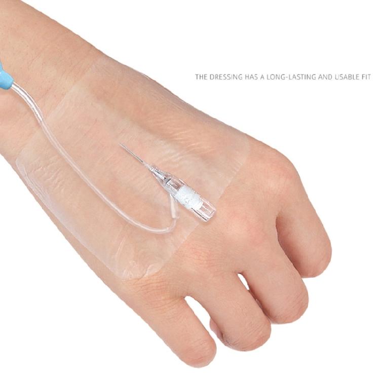 Clear Bandage Waterproof Adhesive Film Dressing 6x7CM 10 Count Flexible Wound Bandages