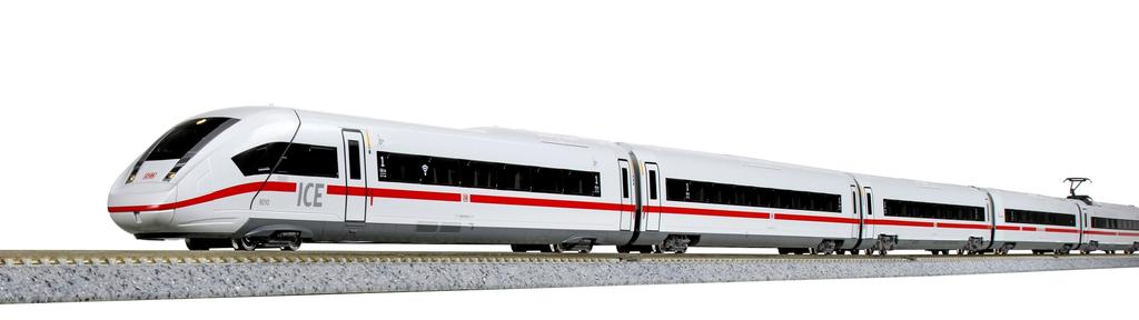 KATO N Gauge Starter Set ICE4 Railway Model Introductory Set 10-008