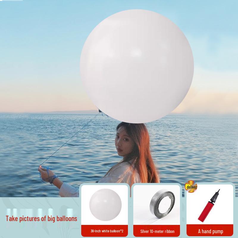 Beach Travel Balloon Photo Props for Team Building and Outdoor Shoots