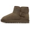Fashion Men's Boots Cowhide Insulated Plush Snow Boots Genuine Leather Women's Shoes  Winter Women's Boots  Ankle Boots