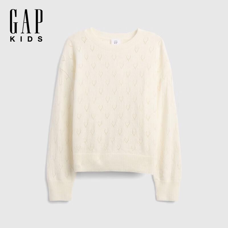 GAP Girls Toddler Hollow Knit Long Sleeve Sweater 110/60
