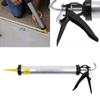 Caulking Gun Aluminum Alloy Cylindrical Lever Type Manual Sealant Glue Filling Tool 15703