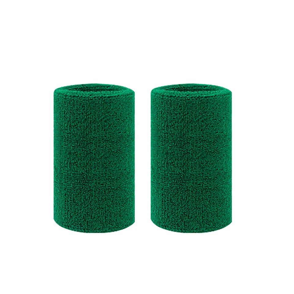 Aolikes 1 Pair Towel Sports Wristbands Tennis Sweat Bands Wrist Guard For Basketball Volleyball Padel Fitness Sweatbands Wrap