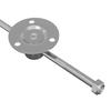 Pull Rod Hinge 439 pcs Silver Iron