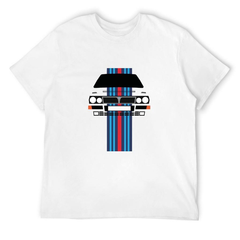 Lancia Delta Martini Integrale Classic T-Shirt korean fashion cheap stuff shirts graphic vintage t shirt men