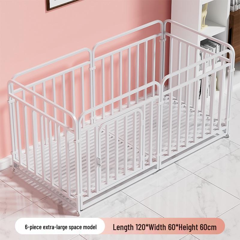Indoor Pet Dog Cage - Freely Combinable Anti-Escape Fence for Small To Medium Dogs