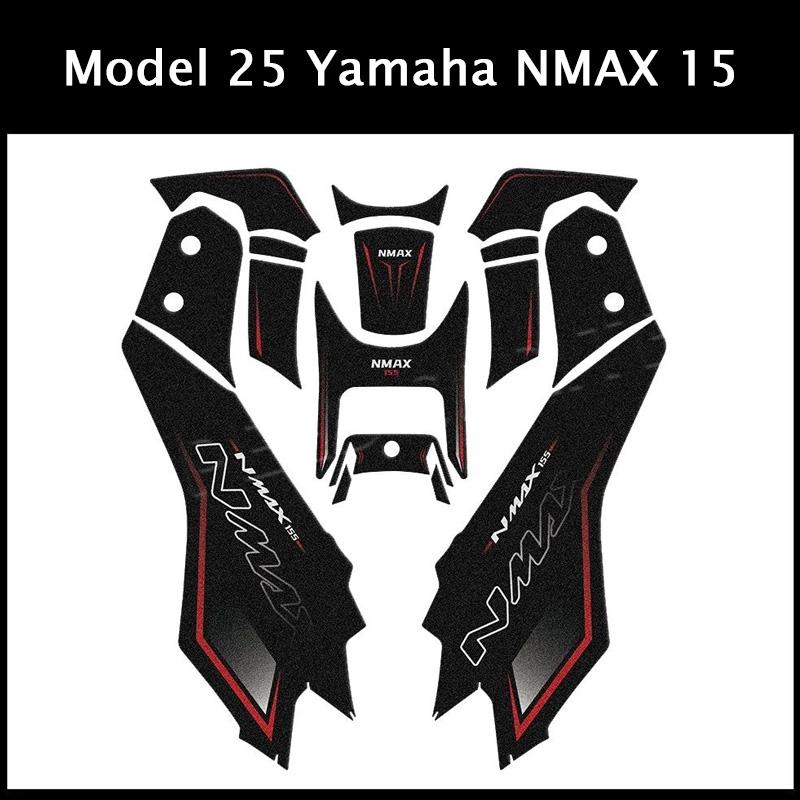 Suitable for 25 Types of Yamaha NMAX155 Fuel Tank Stickers, Body Protection Decals, Anti-scratch and Waterproof Modification Accessories