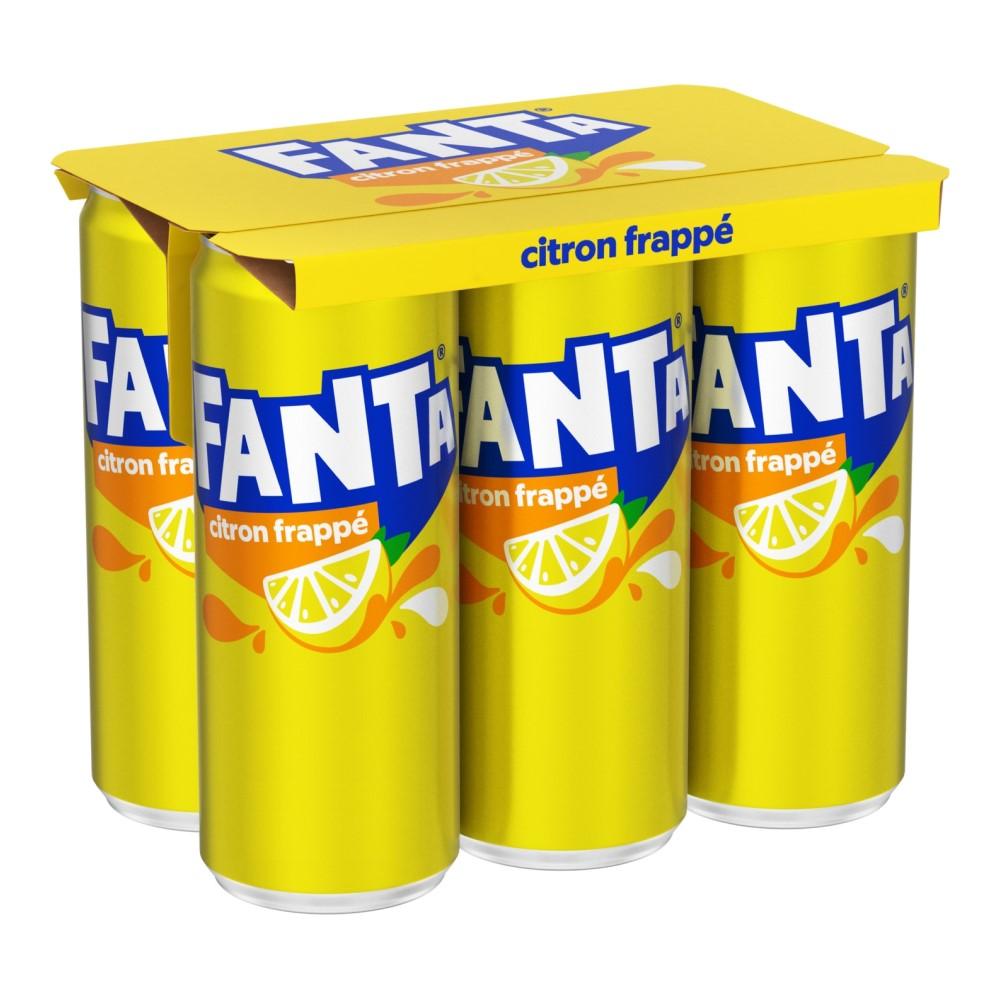 French Fanta Lemon Frappe 330Ml X