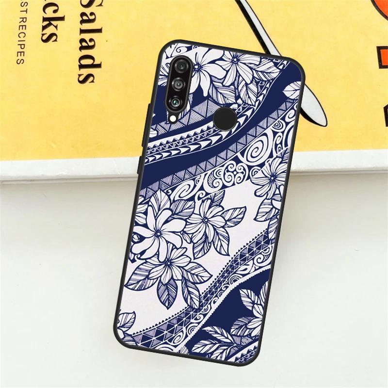 

Maori Polynesian Samoan Tribal For Huawei Nova 12S 12i 9 10 SE 7i 8i 11i Y60 Y61 Y70 Y72 Y73 Y90 Y91 P20 P40 P30 Lite Case Huawei Nova 10