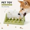 Interactive Dog Puzzle Feeder Toy Slow Feeder Bowl with Leak-Proof Design Durable Mental Stimulation Enrichment