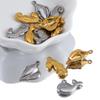 2pcs Hot Selling Marine Life Stainless Steel Pendant For DIY Marine Series Necklace Hair Accessory Clothing Decoration Materials