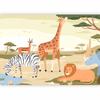 Wallpaper - Animals from the Jungle Vector Illustration