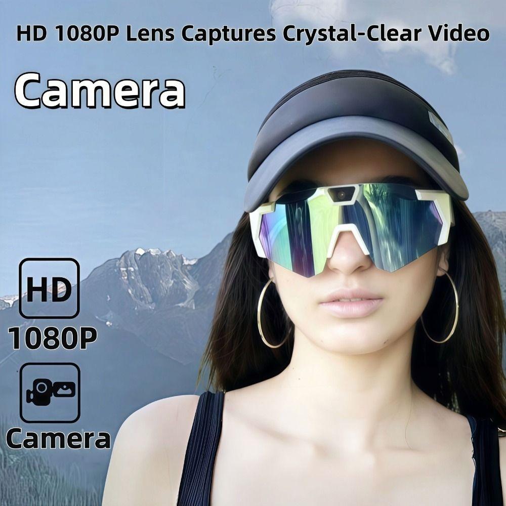 4K HD Action Camera Sunglasses HD 1080P POV Video Recording Glasses Smart Glasses Motorcycle