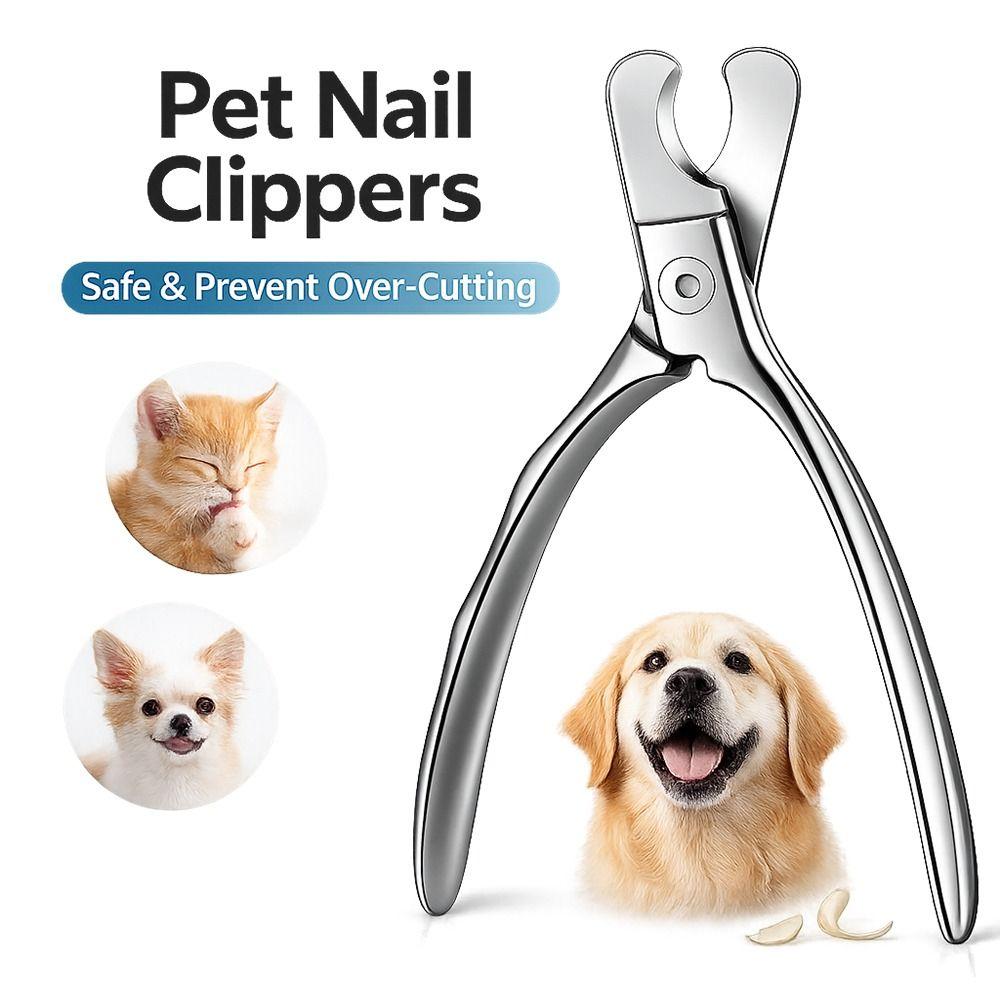 Heavy Duty Dog Nail Cutter Nonslip Handle Cat Nail Trimmer Pet Grooming Tool Cat Claw Grooming