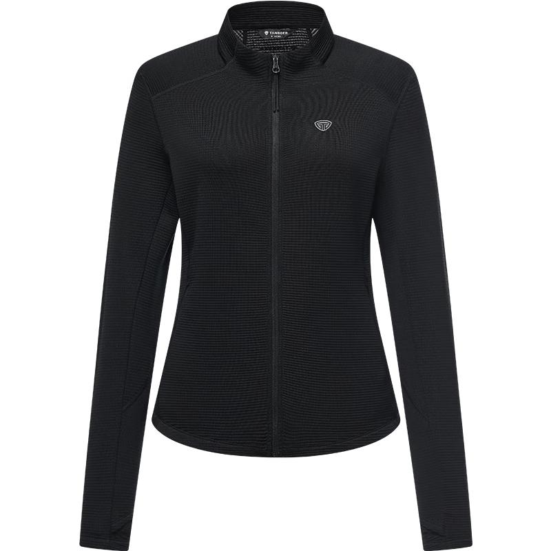 Tanboer Women s Short Wool Blend Fleece Cardigan S