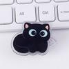Black Cat Cartoon Acrylic Double-Sided Snack & Journal Sealing Clip