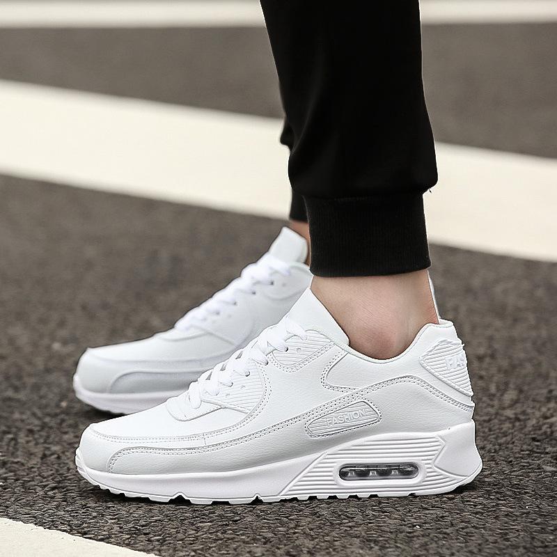 

766 мужские и женские 755 ретро кроссовки для бега пружинные низкие кожаные поверхности двойная сетка воздушная подушка амортизация повседневная спортивная обувь для бега трусцой 43