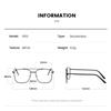 Pochromic Anti Radiation Eyeglass Metal Computer Glasses Anti Blue Light Eyeglasses for Woman/Man