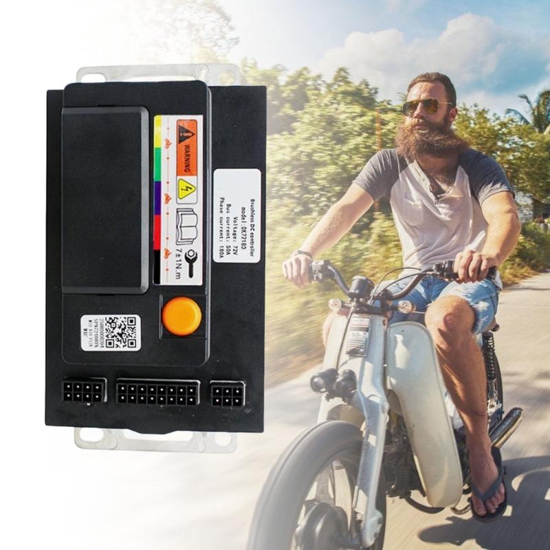 High Power 1800W Brushless Motor Controller Sine Waving Technology for Electric Vehicles Motorcycles Intelligent Control