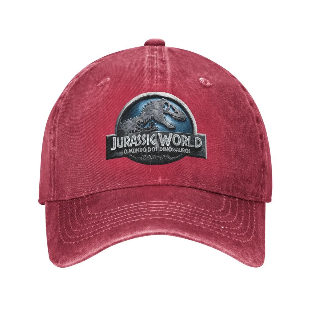 Dinosaur Baseball Caps Vintage Distressed Washed  Snapback Hat Unisex Outdoor Running Golf Adjustable Fit Hats Cap