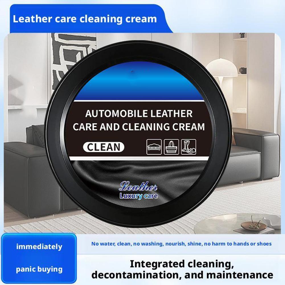 120 /260g Huishoudelijke Leerverzorging Reiniger Auto Leer Anti-aging Ontsmetting Bank Ontkalken Schoen Reparatie Crème Y0M3