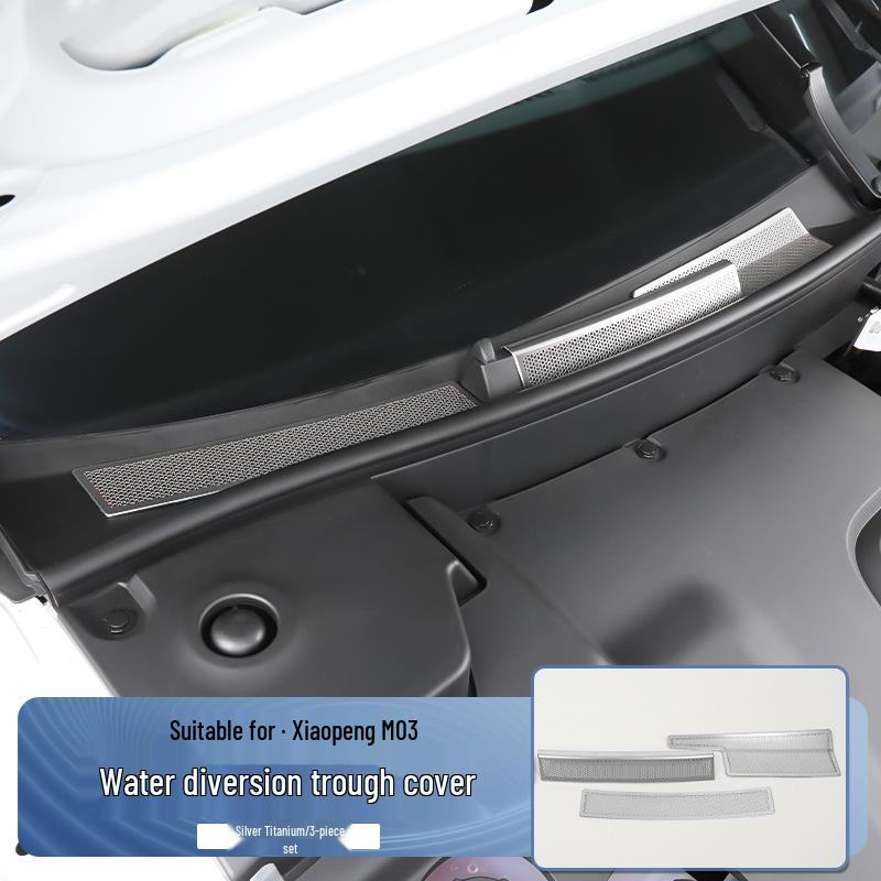 Xiaopeng MONA M03 Water Channel and Air Intake Protective Cover Accessories