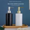Glass Press-Type Refillable Bottle for Hand Sanitizer, Shampoo, or Shower Gel – Ideal for Hotel and B&B Bathrooms