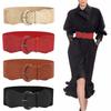 Trendy Design PU Wide Belts Bright Color Pin Buckle Belt Fashion Belt  Women's Wear