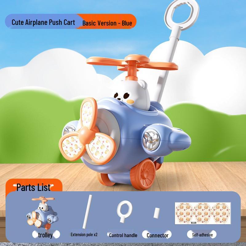 Charming Duck Push-Along Toy for Toddlers