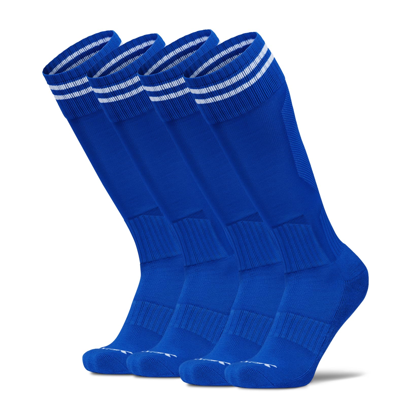 

Tesla Soccer Set for and Kids Sports Socks for and Unisex Socks, 2-Pair Men, Women, [Antibacterial, Odor-Resistant, Sweat-Wicking, Quick-Drying],