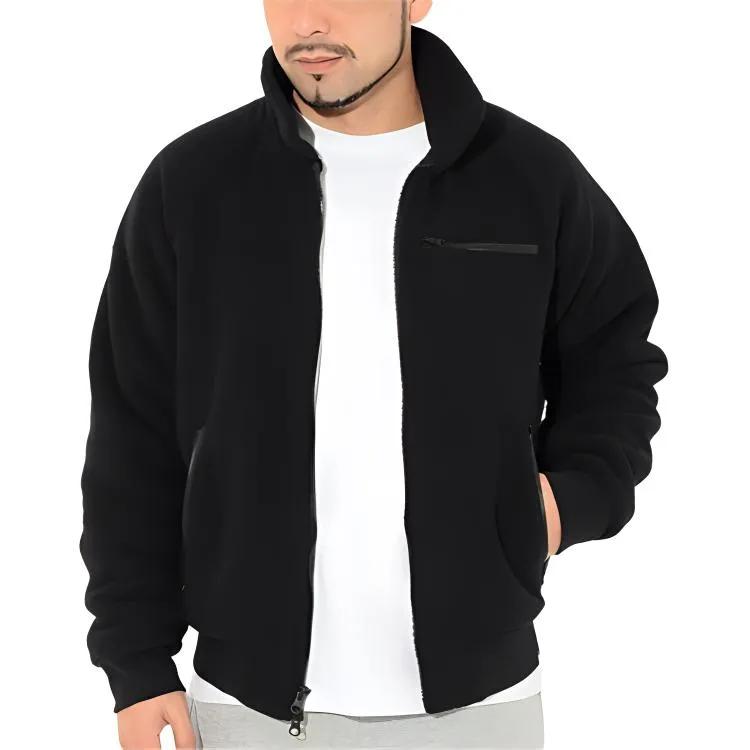 Nike Jackets Men's Black Stand Collar Moderate Other (Unisex) Jackets CK5286 010