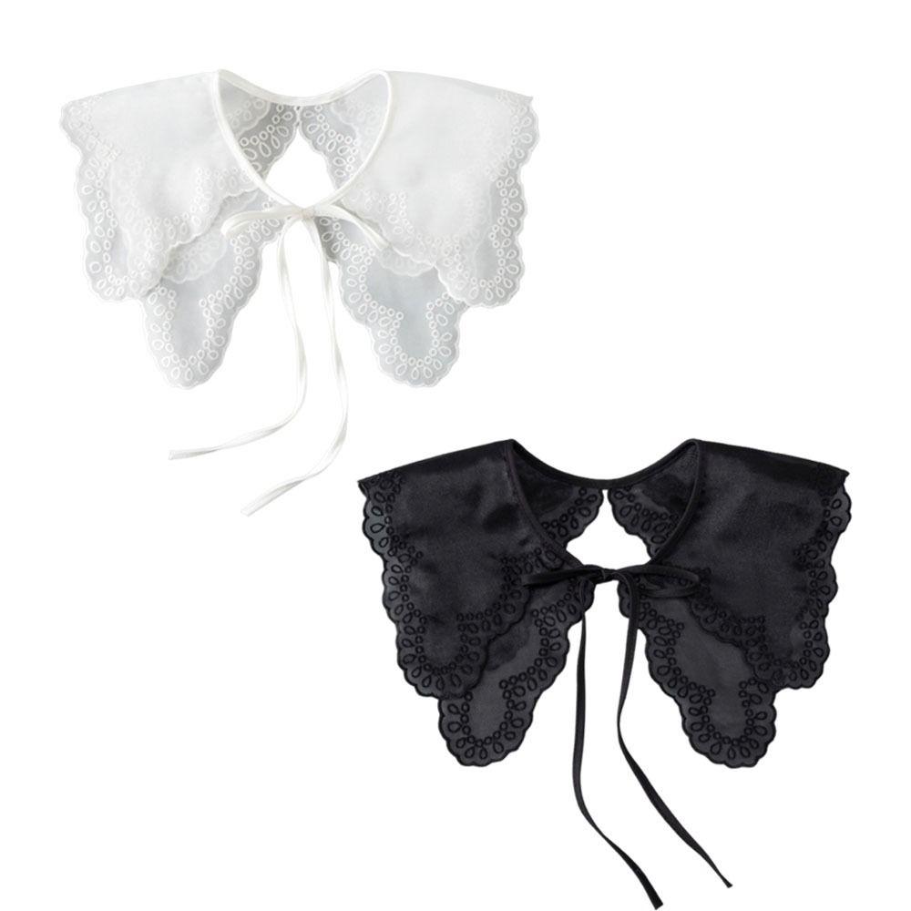 Lace Floral Fake Collar Detachable Decoration Collar False Collar  Shirts/Sweater/Dress Accessory