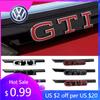 2026 Adesivo Quente 3D ABS Emblema de Grade Frontal de Carro para Volkswagen Golf 8 MK8 Rline GTI GTD GTE Logo Polo